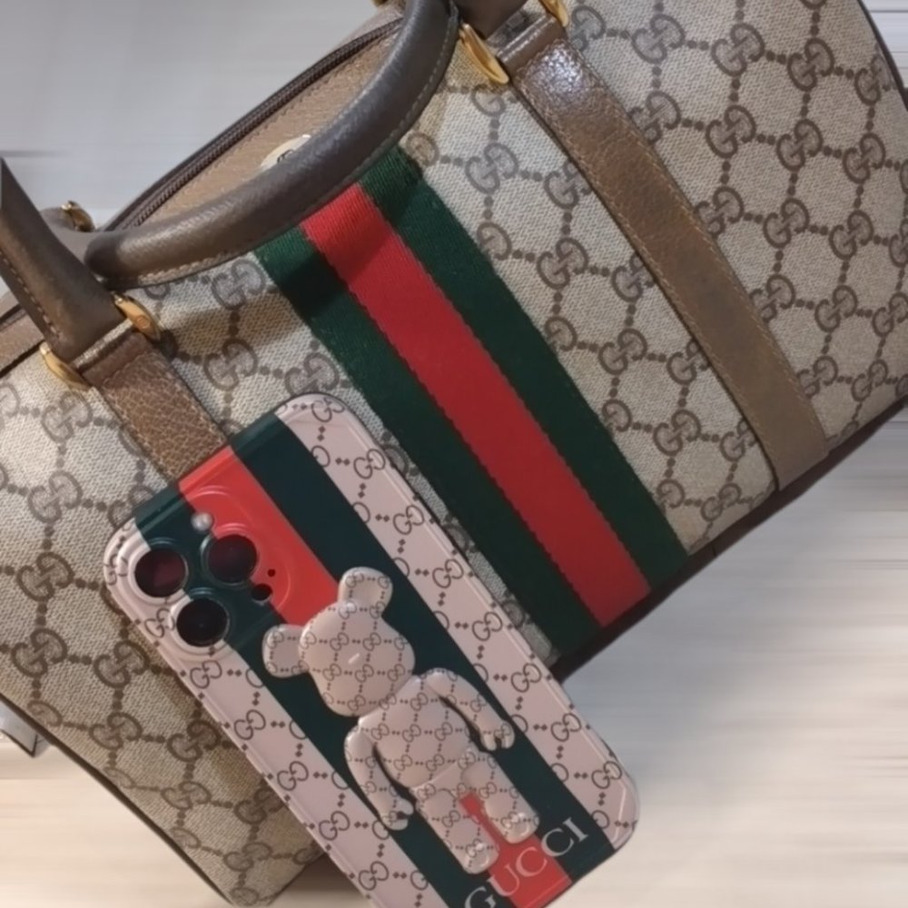 Authentic Vintage Gucci Boston Doctor Bag